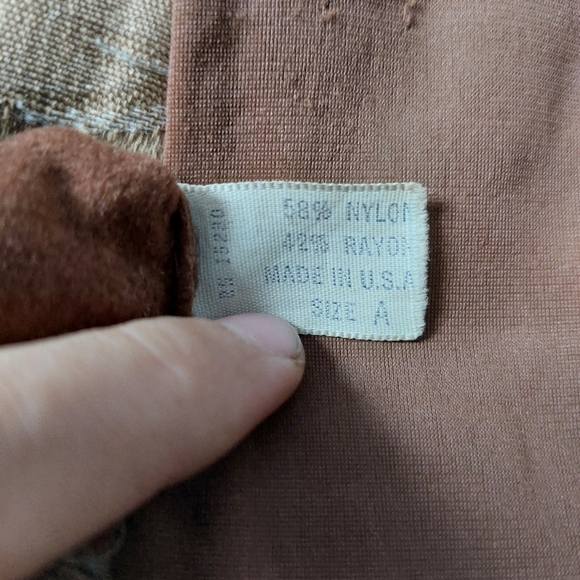 1940s 1950s tan brown gloves vintage - Picture 4 of 4